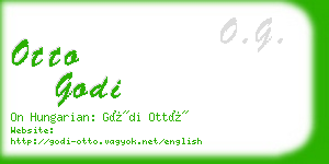 otto godi business card